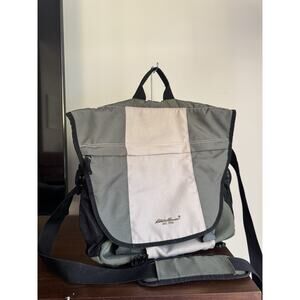 Eddy Bauer Men Messenger Bag Shoulder Bag Green